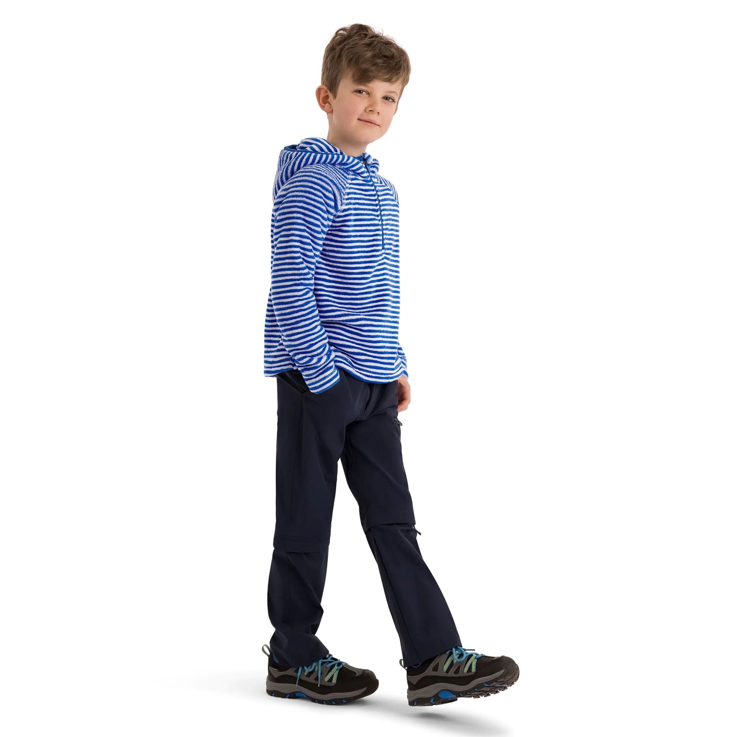 Axxton Kids 1/2 Zip Fleece in Blue
