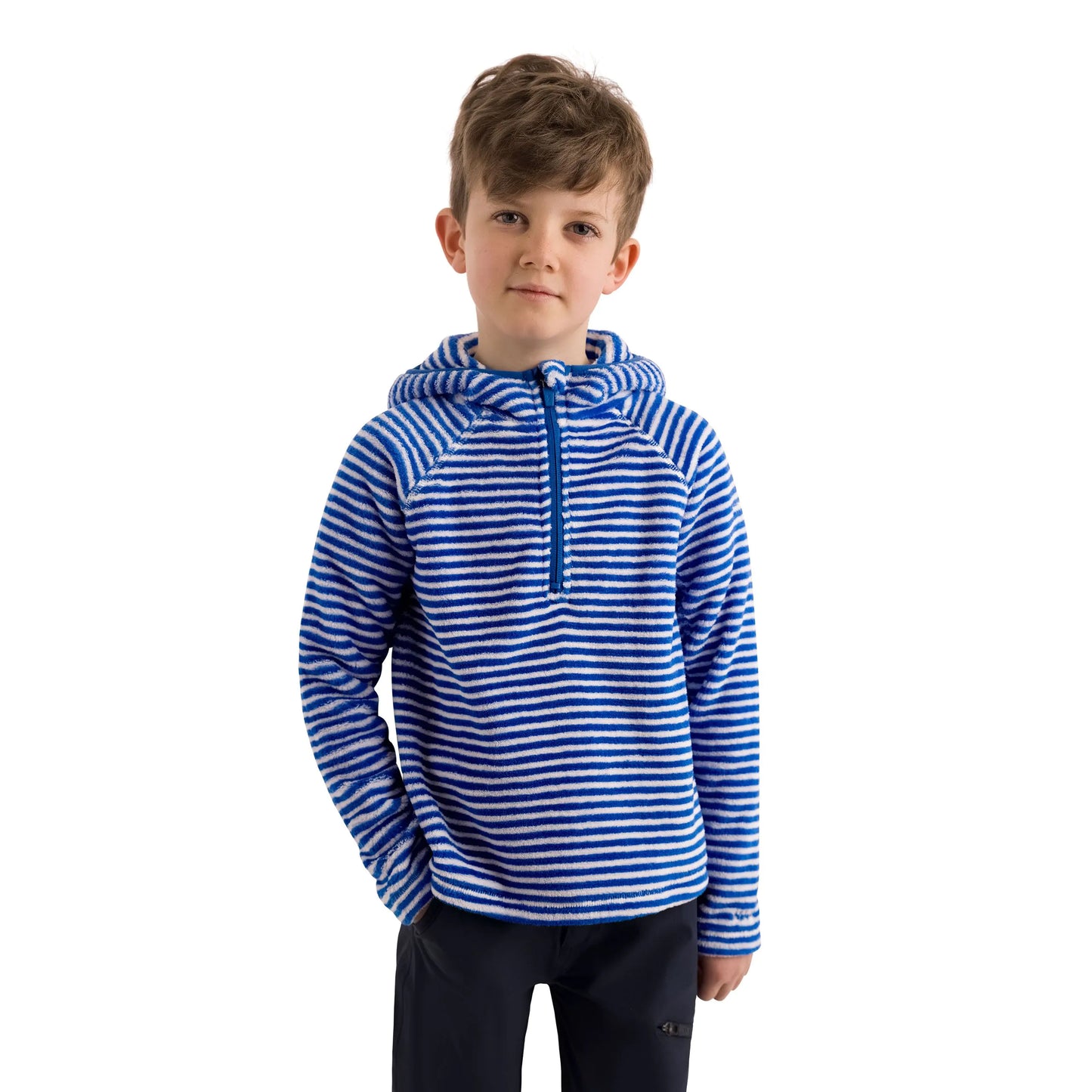 Axxton Kids 1/2 Zip Fleece in Blue
