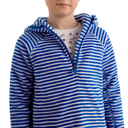 Axxton Kids 1/2 Zip Fleece in Blue