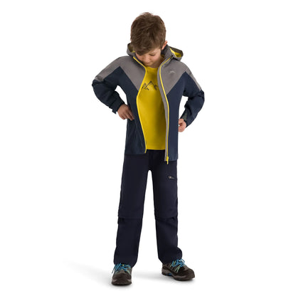Blaytor Boys Waterproof Rain Jacket in Storm Grey