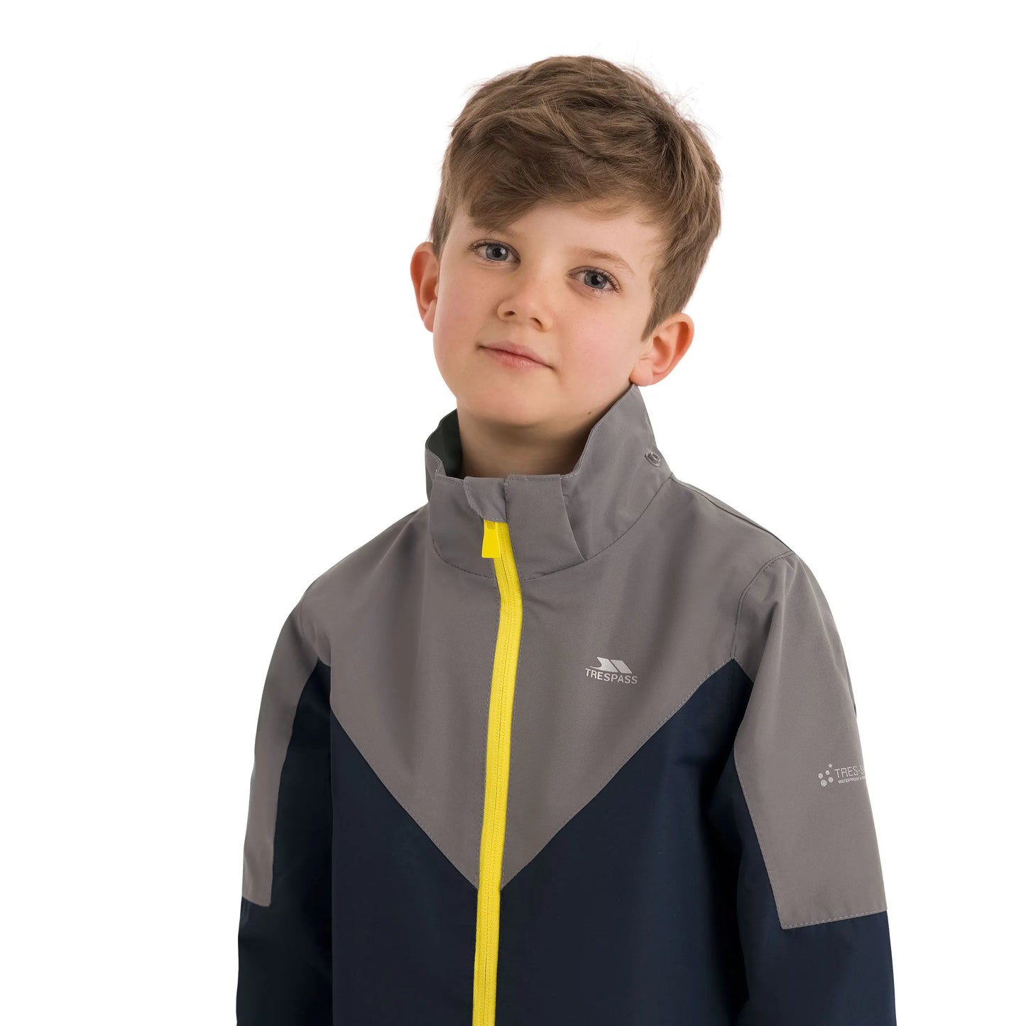 Blaytor Boys Waterproof Rain Jacket in Storm Grey