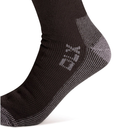Brady Unisex DLX Bamboo Walking Socks in Charcoal