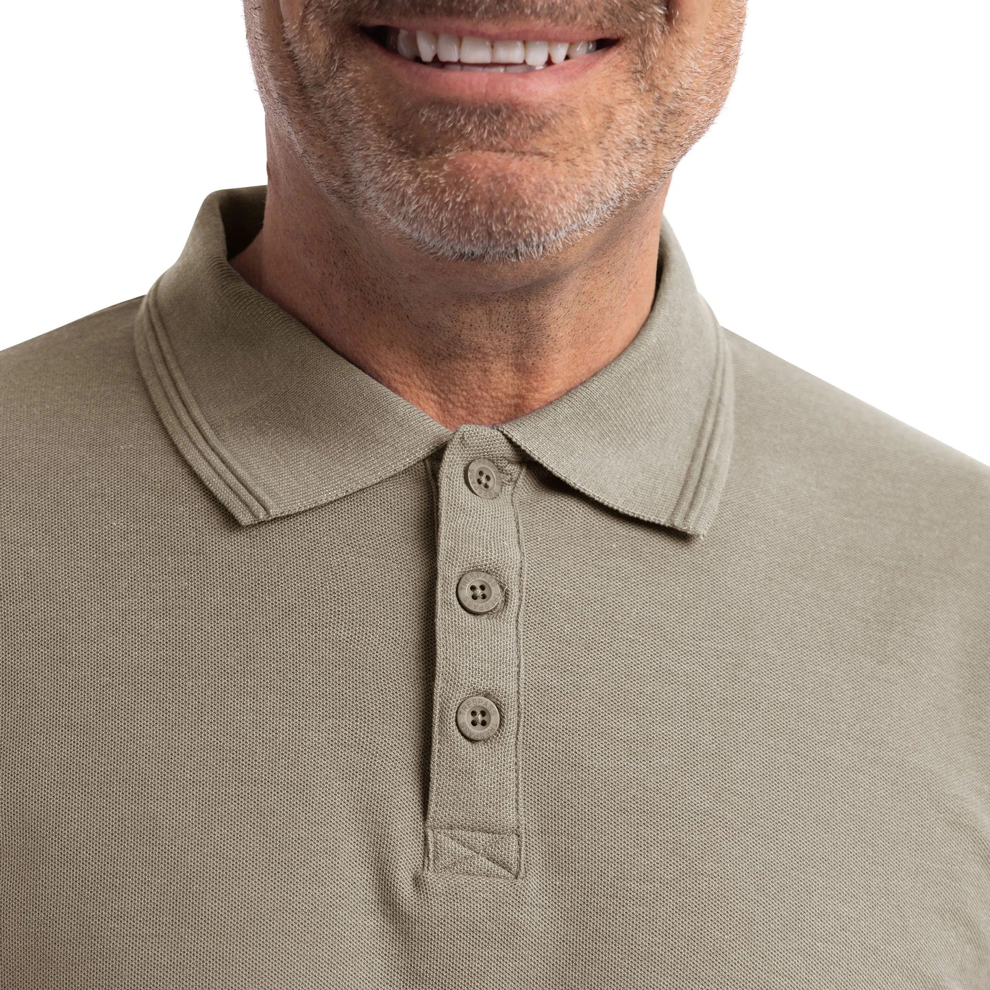 Brave Mens Polo Shirt in Herb