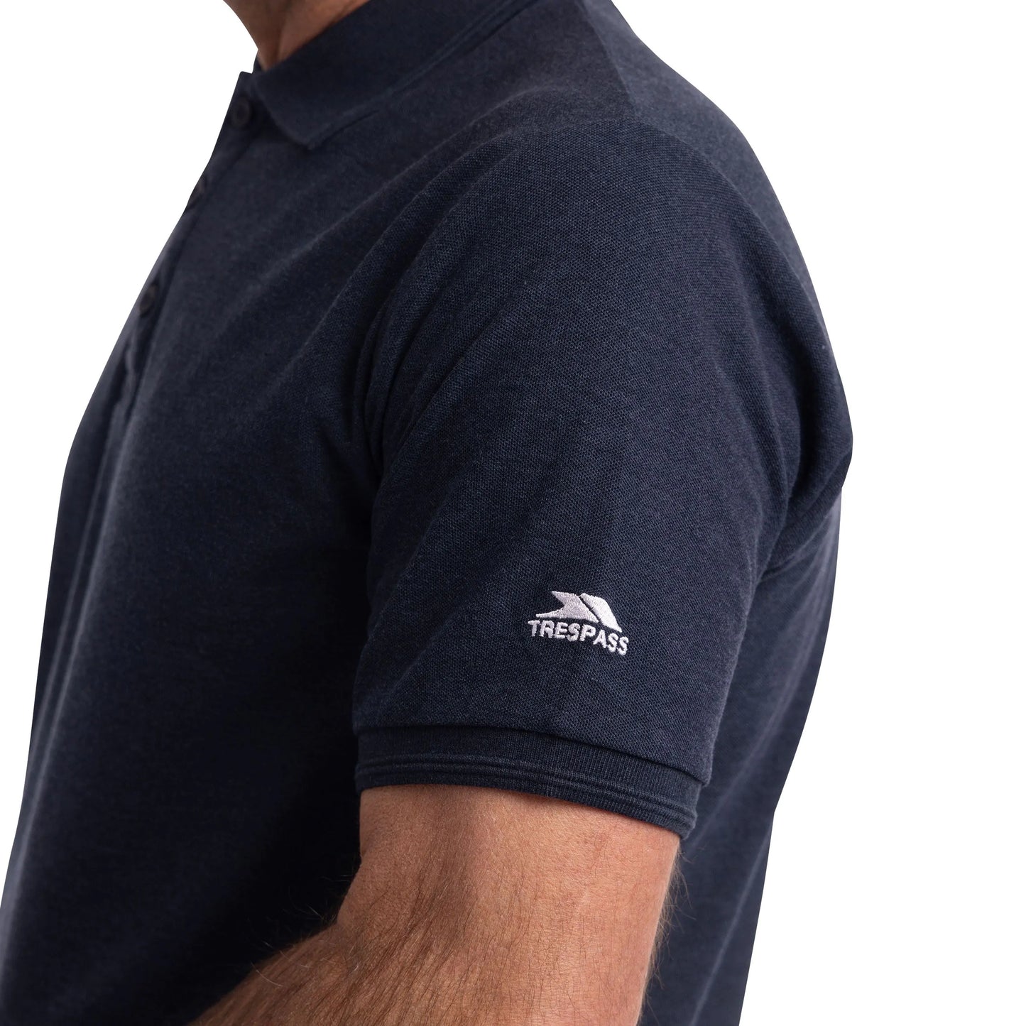 Brave Mens Polo Shirt in Navy