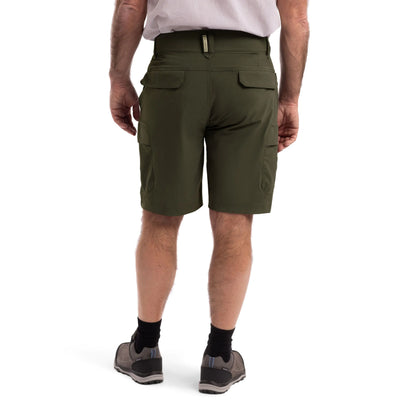 Dalham Men's Adventure Shorts in Dark Vine