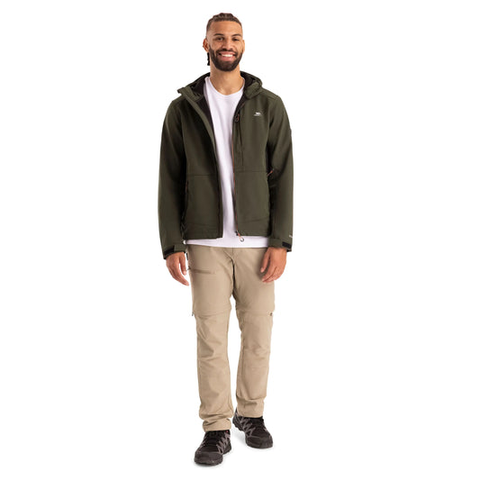 Dante Mens Softshell Jacket in Dark Vine