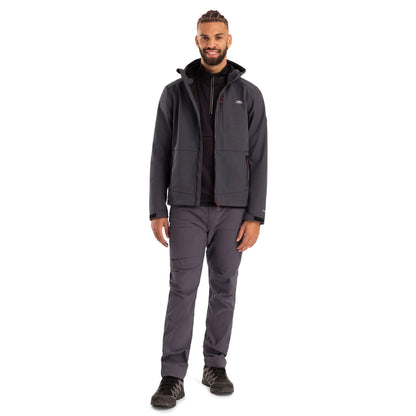 Dante Mens Softshell Jacket in Grey