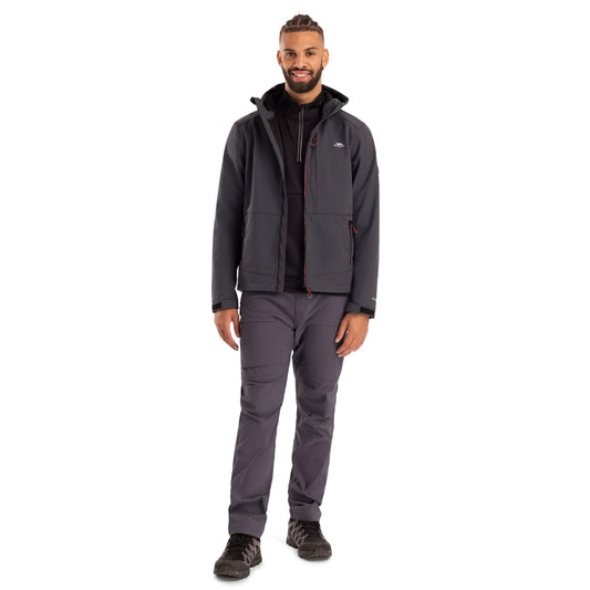 Dante Mens Softshell Jacket in Grey