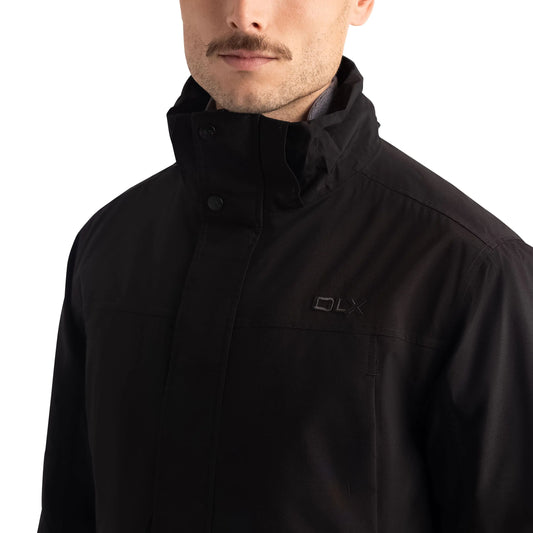 Donahue Men's DLX Padded Waterproof Jacket in Black