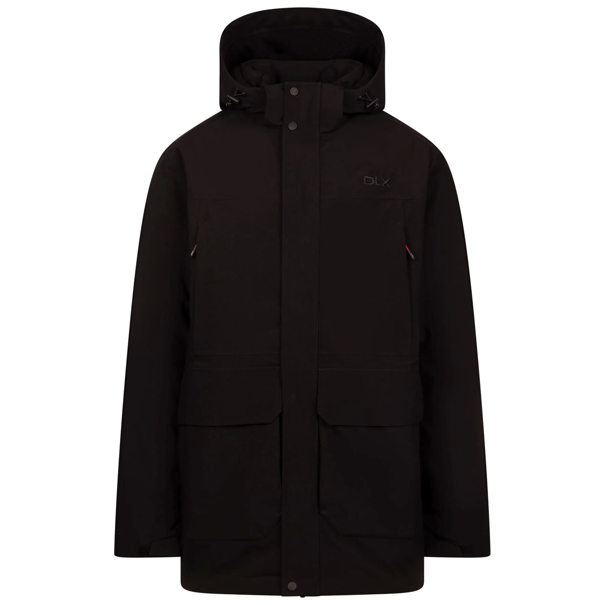 Donahue Men's DLX Padded Waterproof Jacket in Black
