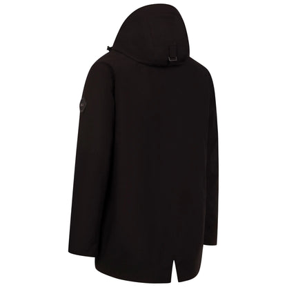 Donahue Men's DLX Padded Waterproof Jacket in Black