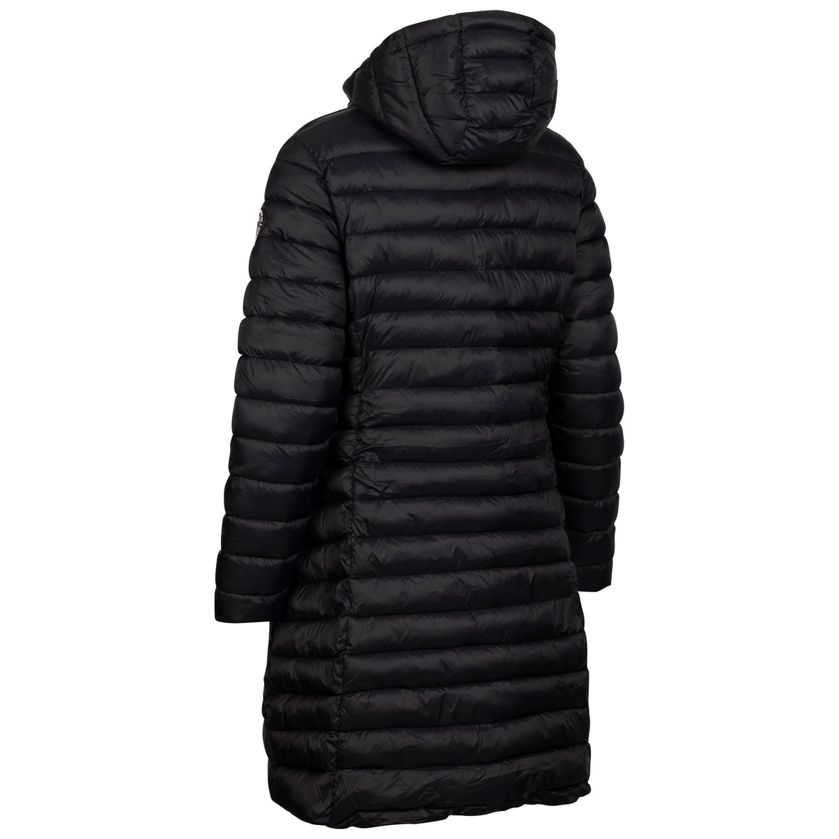 Dorothea Women's Long Puffer Coat in Black