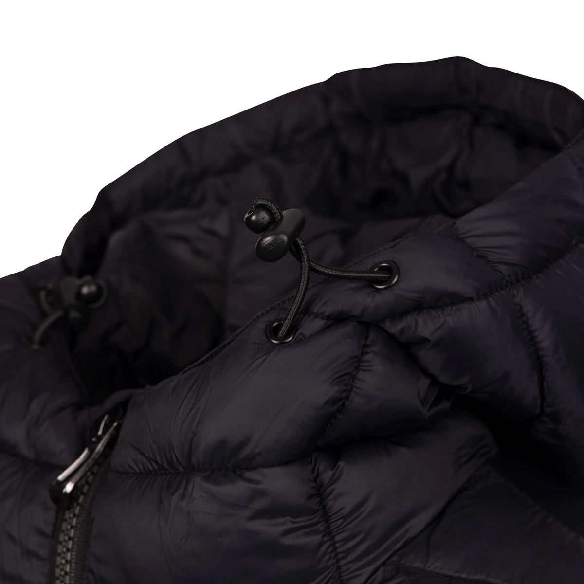 Dorothea Women's Long Puffer Coat in Black