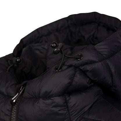 Dorothea Women's Long Puffer Coat in Black