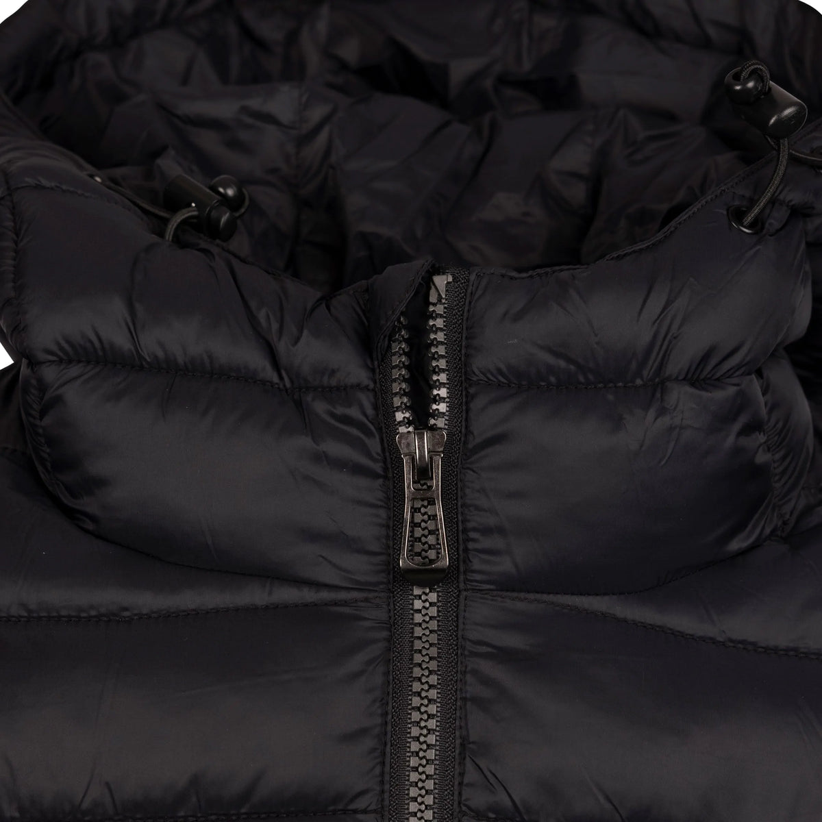 Dorothea Women's Long Puffer Coat in Black