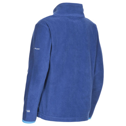Etto Boys Half Zip Fleece in Blue