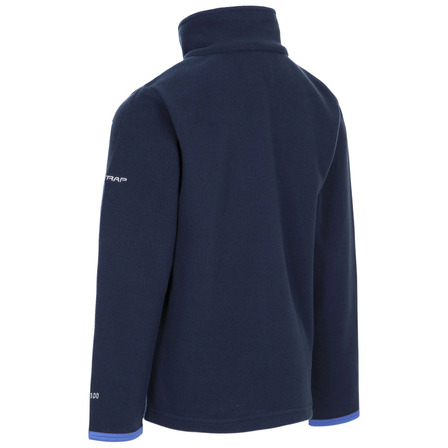Etto Boys Half Zip Fleece in Navy Blue