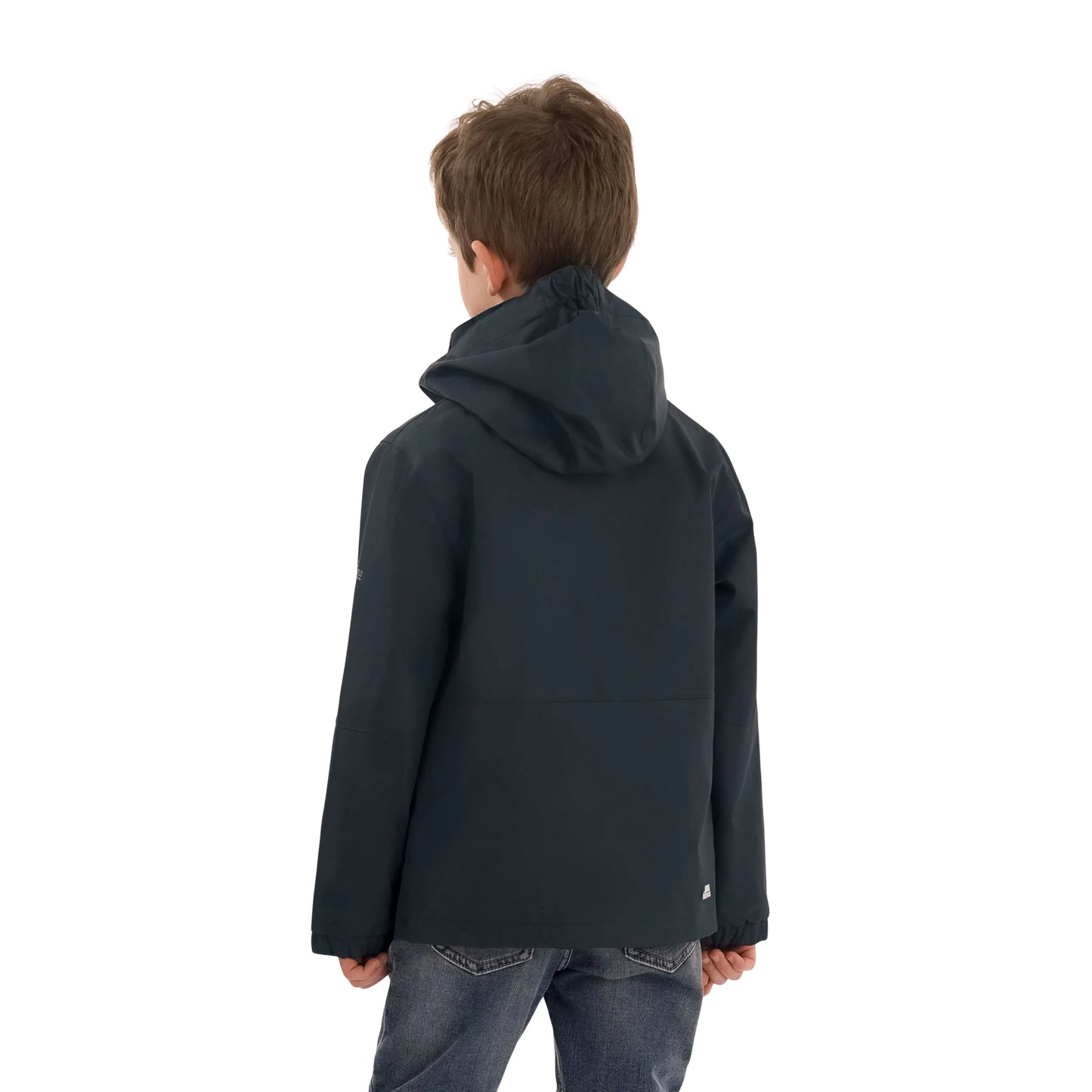 Evandor Boys Unpadded Rain Jacket in Black