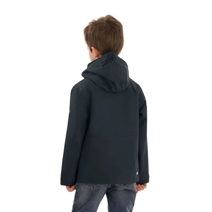Evandor Boys Unpadded Rain Jacket in Black
