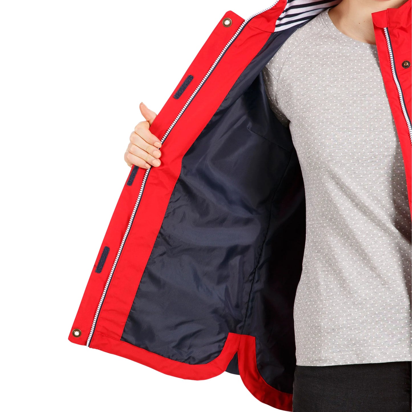 Flourish Women's Unpadded Jacket in Red