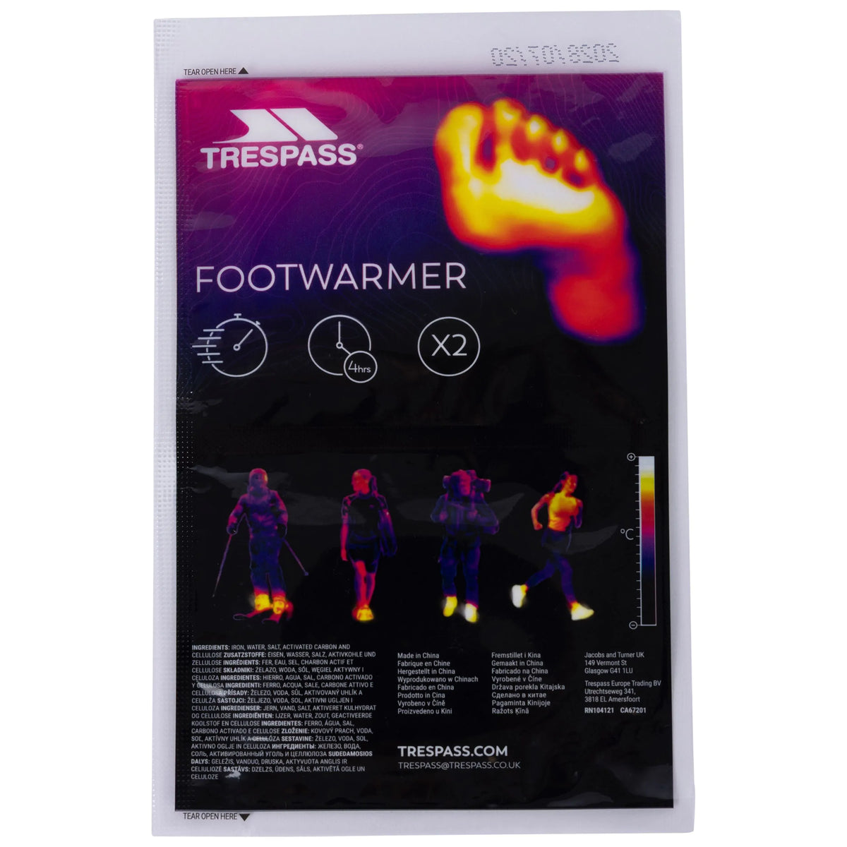 Foot Warmers (2 Pack)