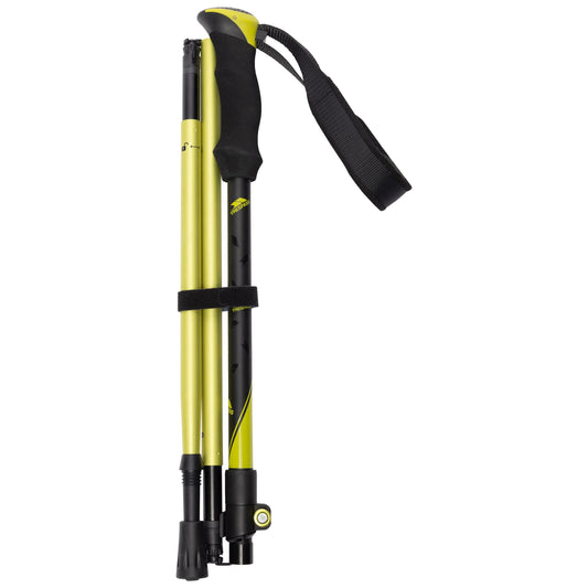 Forus Foldable Walking Pole Set in Fluorescent Green