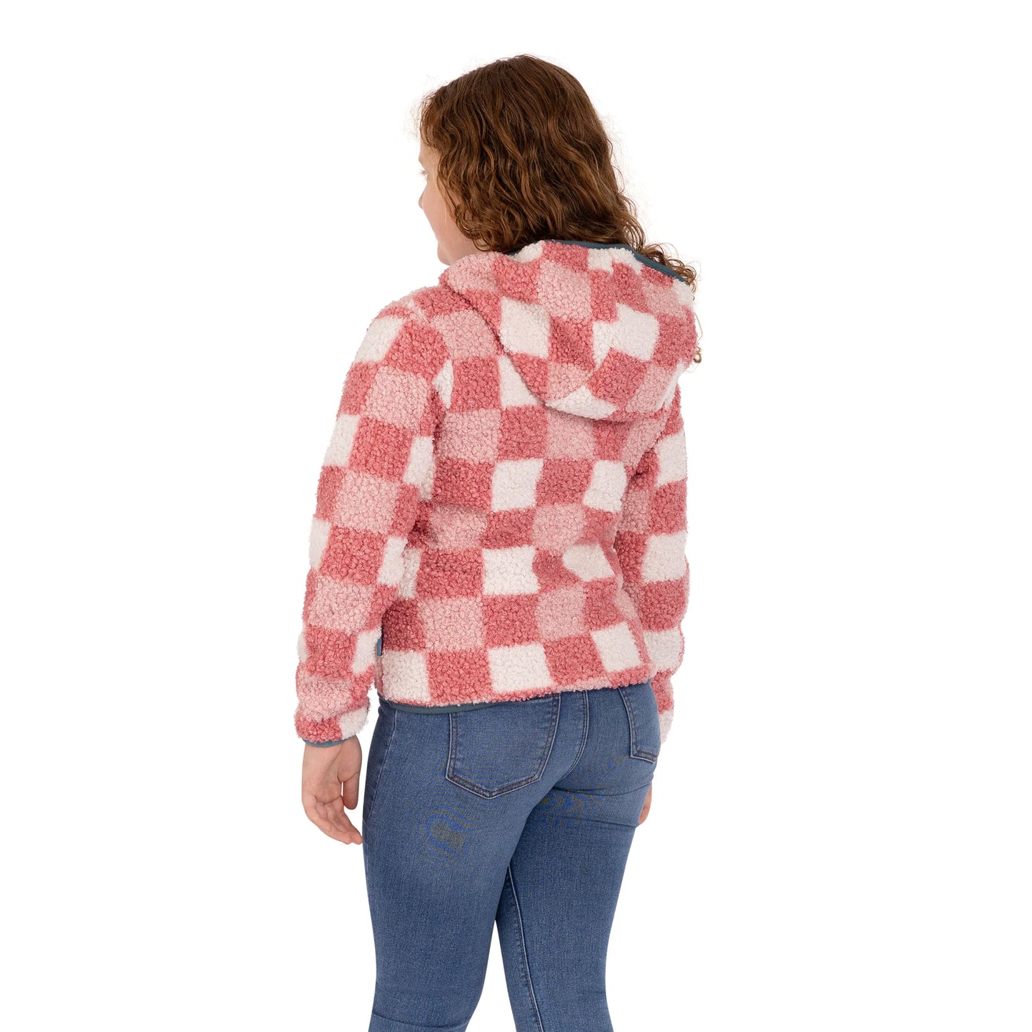 Haryll Girls Fleece in Peach Pink
