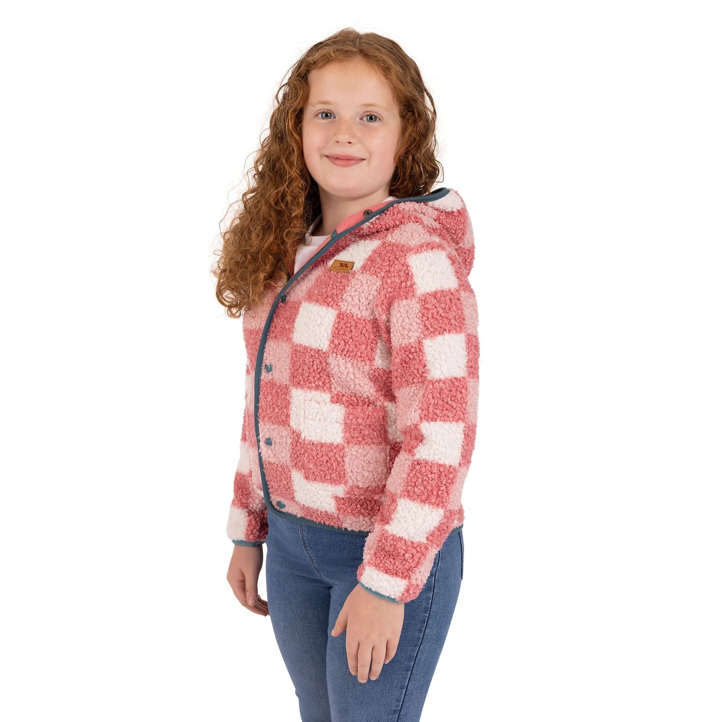 Haryll Girls Fleece in Peach Pink