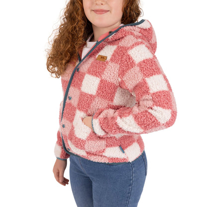 Haryll Girls Fleece in Peach Pink
