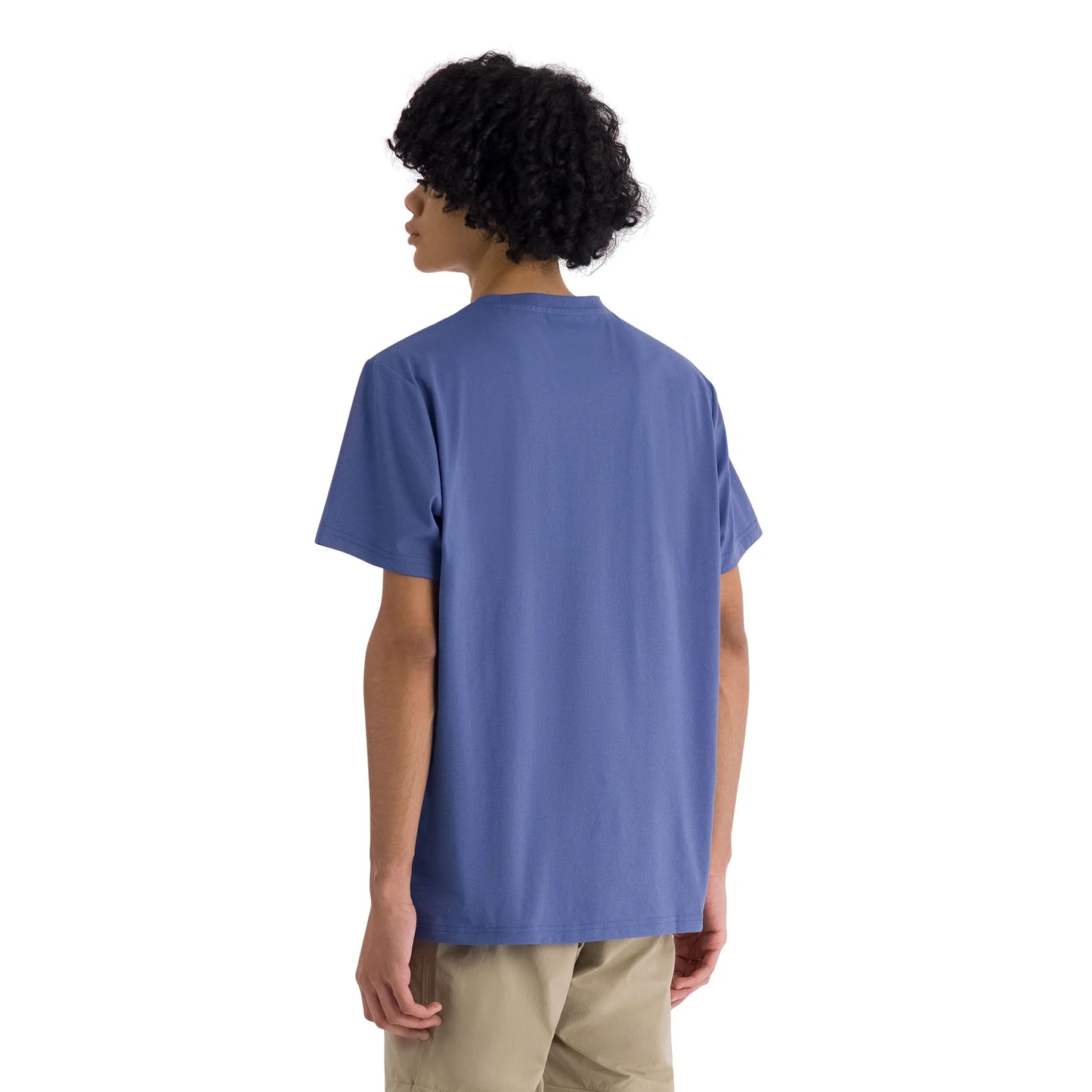 Jacub Mens Casual T-Shirt in Coastal Blue