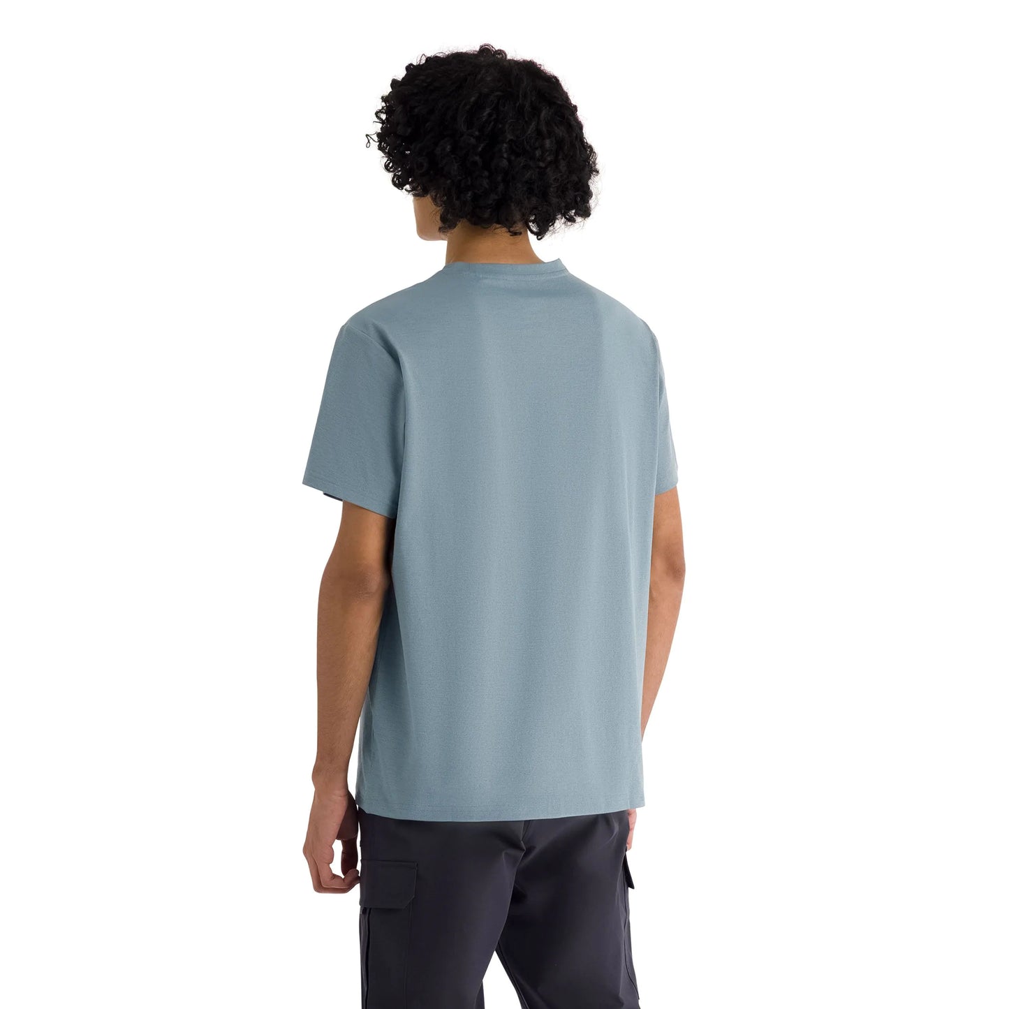 Jacub Mens Casual T-Shirt in Pond Blue