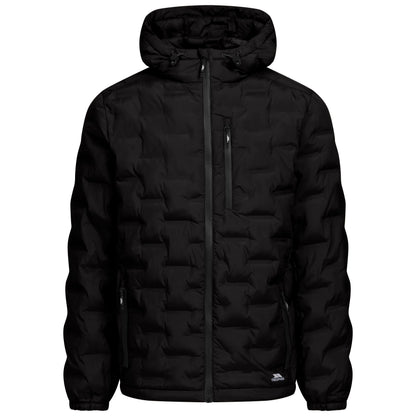 Jaymes Men's Waterproof Quilted Jacket in Black