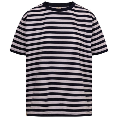 Jemima Women's Stripe T-Shirt in Navy