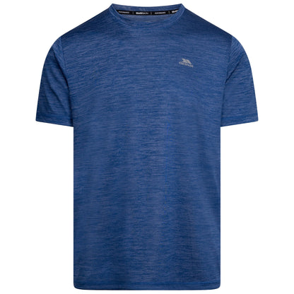 Kearsley Men's Wicking Quick Dry Active T-Shirt in Dark Indigo Marl