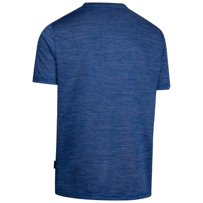 Kearsley Men's Wicking Quick Dry Active T-Shirt in Dark Indigo Marl