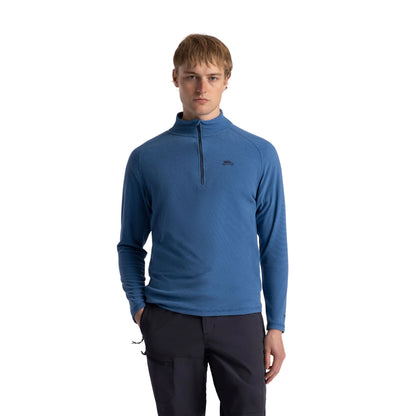 Keynote Men's Half Zip Fleece Top in Harbour Blue