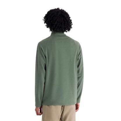 Keynote Men's Half Zip Fleece Top in Grren Smoke