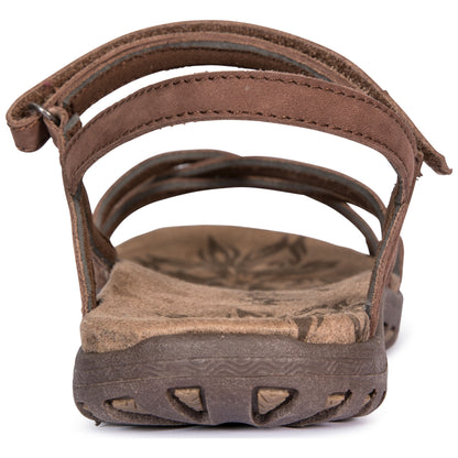Kimbra Womens Leather Sandals in Buck