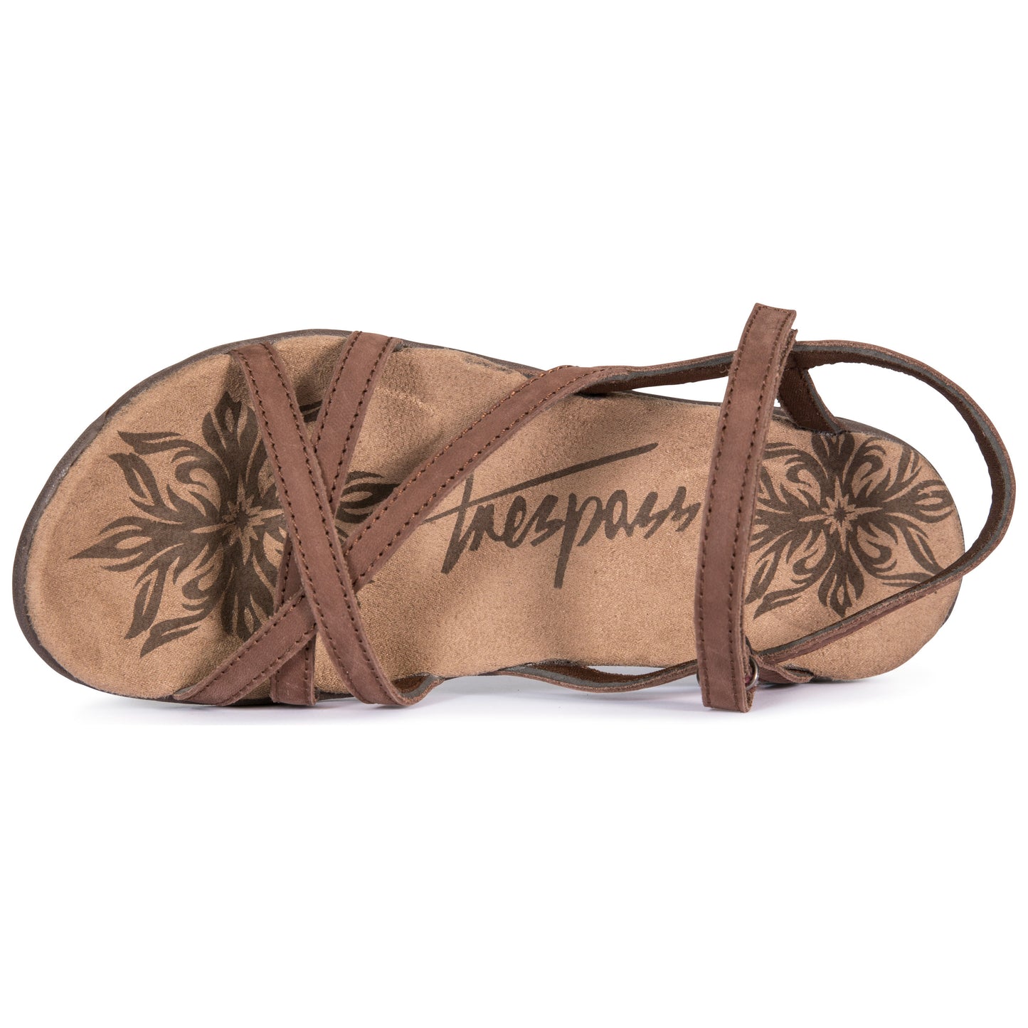 Kimbra Womens Leather Sandals in Buck