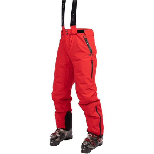 Trespass Mens DLX Ski Trousers Kristoff2 in Red