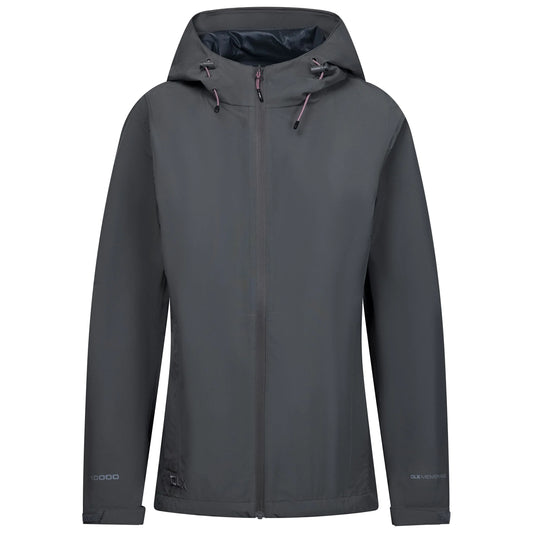 Lossie Womens DLX Waterproof Jacket in Green Smoke