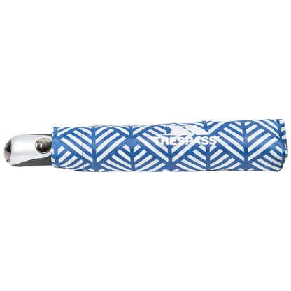 Maggiemay Compact Umbrella in Blue Print
