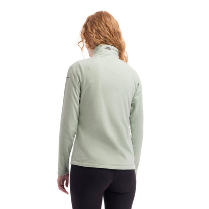 Meadows Women's Half Zip Fleece in Soft Sage