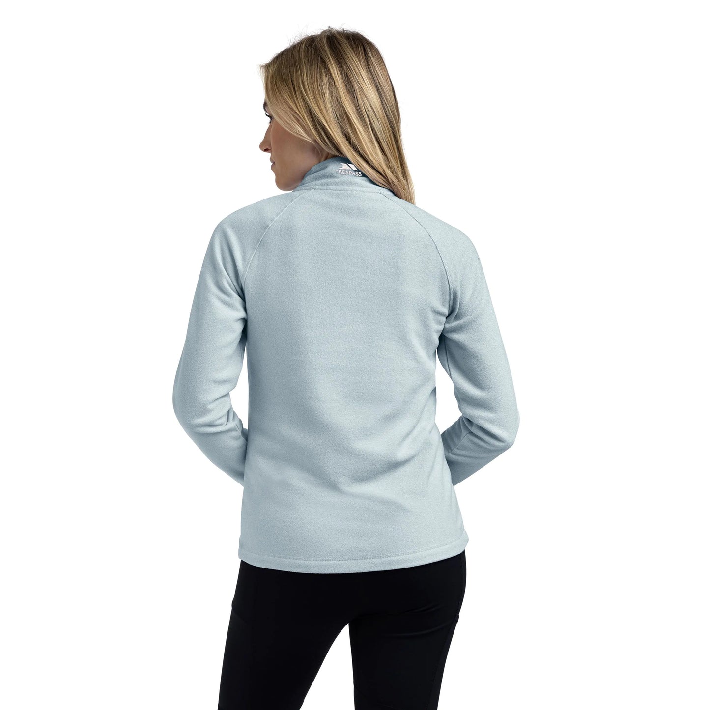 Meadows Women's Half Zip Fleece in Teal Mist