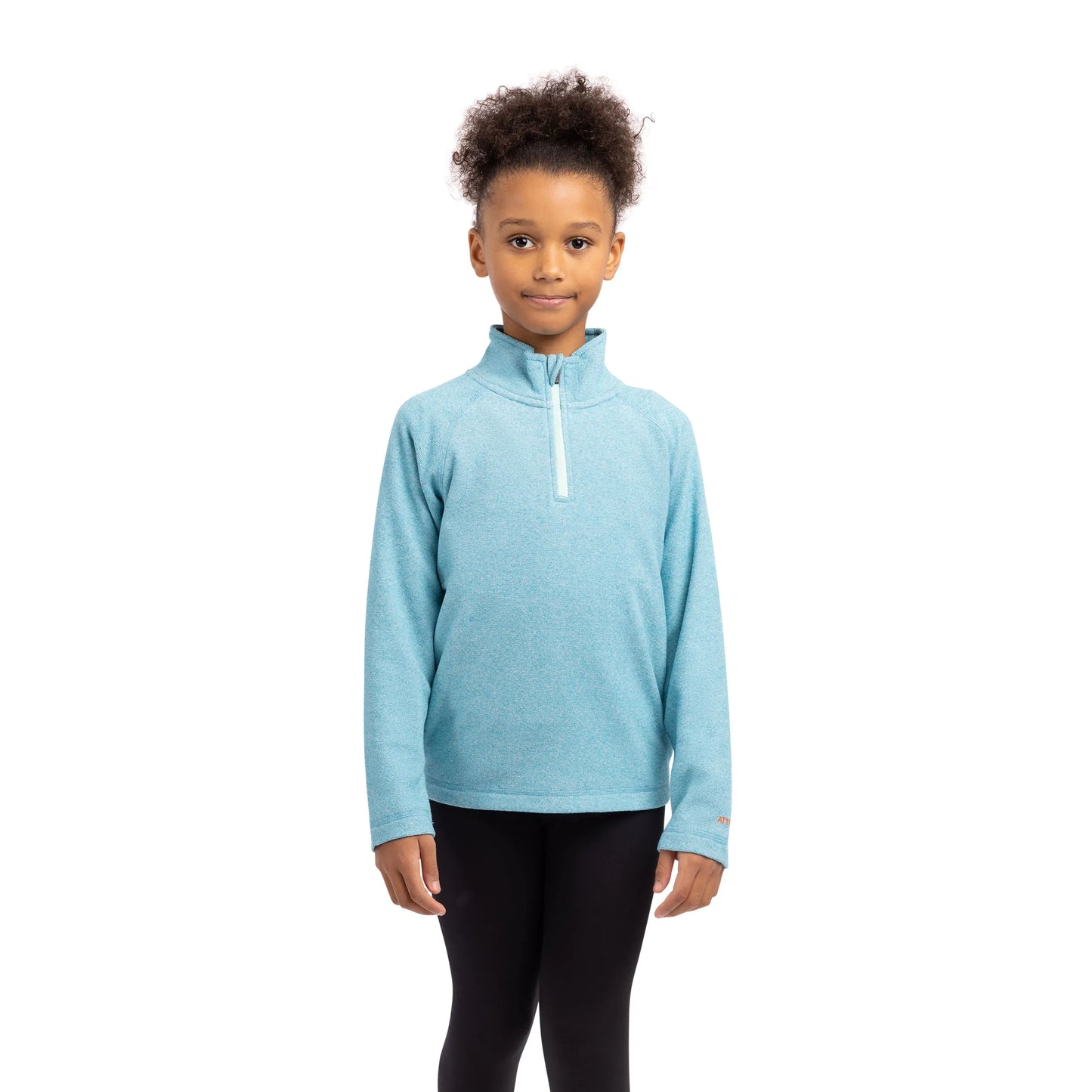 Meadows Girls' Half Zip Fleece in Marine Blue