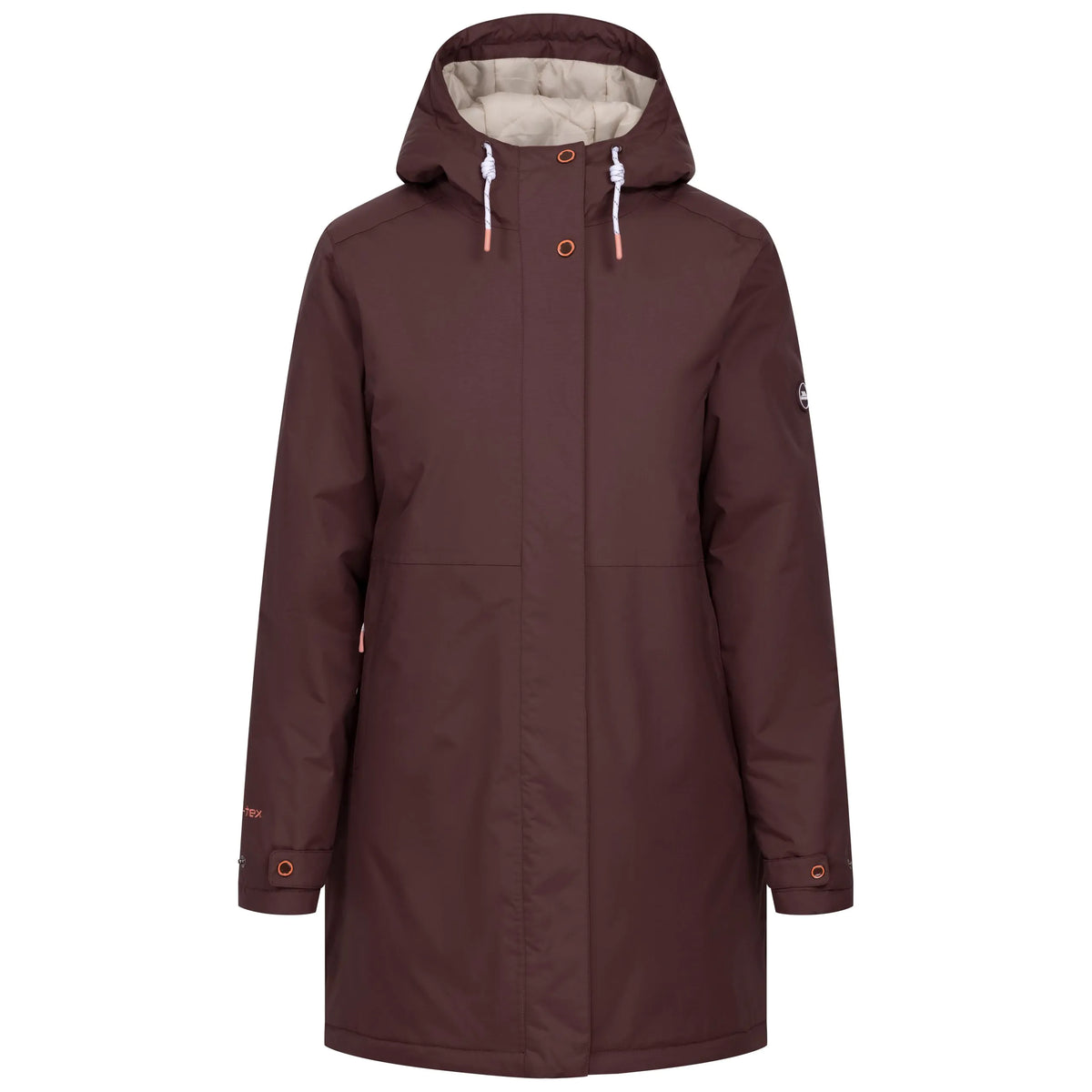 Melissa Women's Padded Waterproof Coat in Mocha