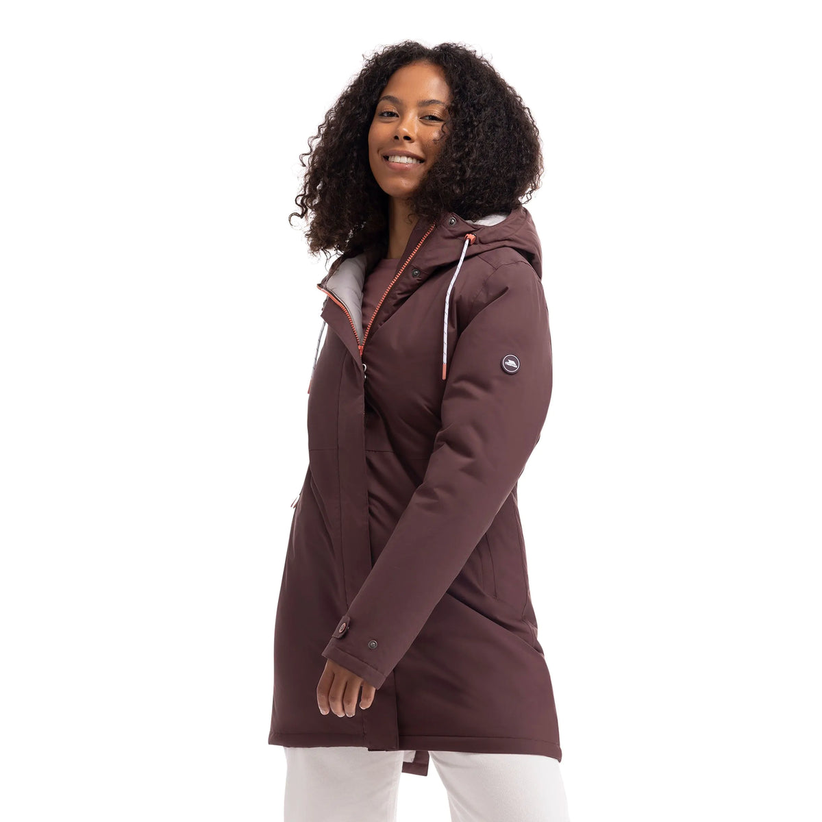 Melissa Women's Padded Waterproof Coat in Mocha