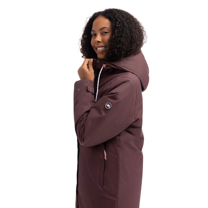 Melissa Women's Padded Waterproof Coat in Mocha