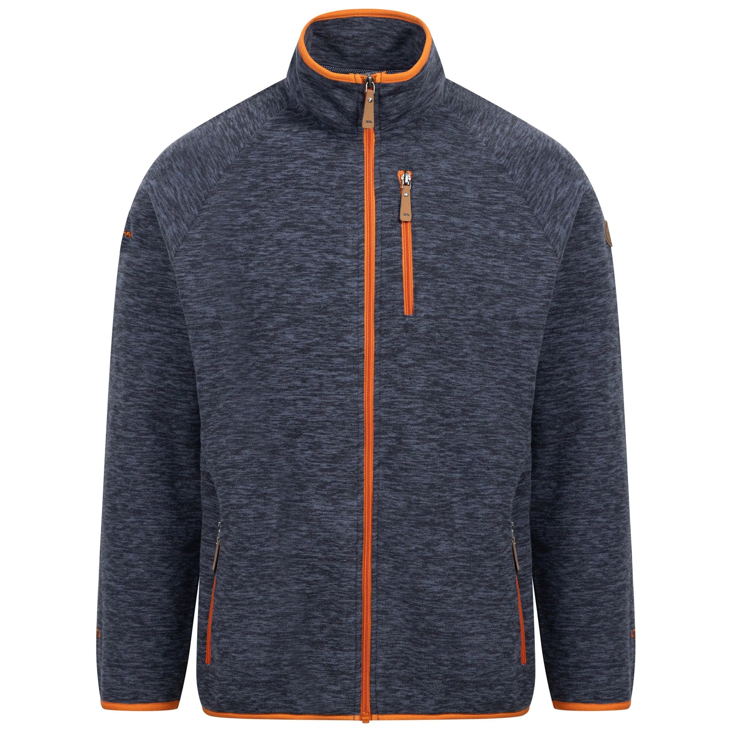 Mitchie Mens Full Zip Fleece in Navy