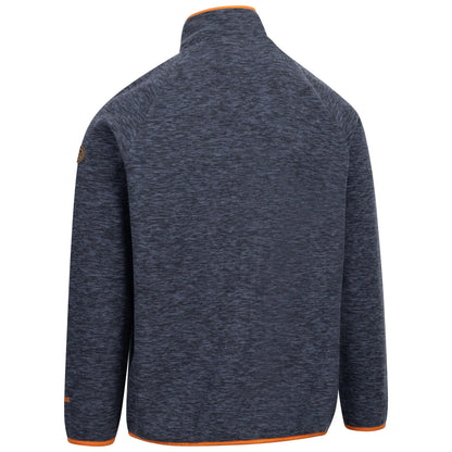 Mitchie Mens Full Zip Fleece in Navy